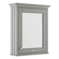 Old London 600mm Mirror Cabinet - Storm Grey