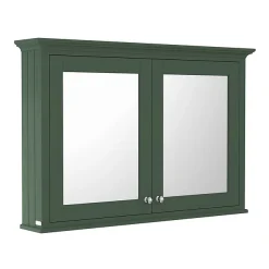 Old London 1050mm Mirror Cabinet - Hunter Green