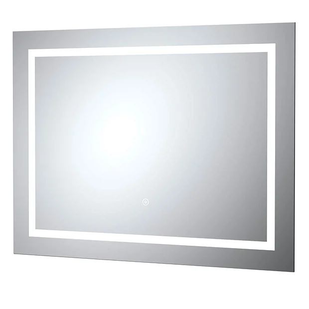 Hudson Reed Prisma 800 X 600mm LED Touch Sensor Mirror With Demister Pad 1 Hudson Reed Prisma 800 X 600mm LED Touch Sensor Mirror With Demister Pad