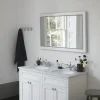 Urlington Bathroom Burlington Framed 120 Mirror With LED Illumination - Dark Olive