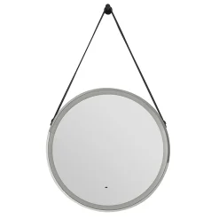 Heritage Bathroom Heritage Amberley Chrome 590mm Illuminated Circular Mirror With Demister Pad -Hudson Reed Sales mamc590 d1