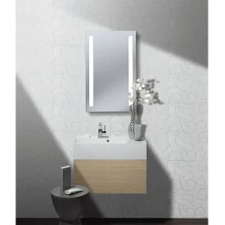 Crosswater - Elite 50 LED Back Lit Mirror With Demister Pad -Hudson Reed Sales me8040b d2