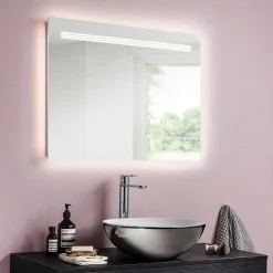 Crosswater Radiance Ambient Illuminated Mirror 6 Crosswater Radiance Ambient Illuminated Mirror -Hudson Reed Sales mea6080 d1