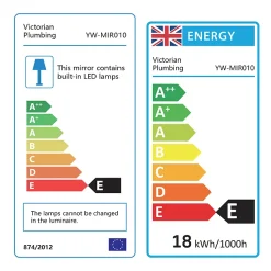 Toreno 600 X 800mm LED Bluetooth Mirror Incl. Shaver Socket + Anti-Fog 9 Toreno 600 X 800mm LED Bluetooth Mirror Incl. Shaver Socket + Anti-Fog -Hudson Reed Sales mir010n d2