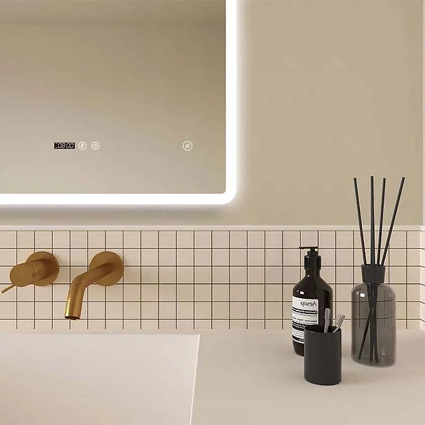 Toreno 600 X 800mm LED Bluetooth Mirror Incl. Shaver Socket + Anti-Fog 1 Toreno 600 X 800mm LED Bluetooth Mirror Incl. Shaver Socket + Anti-Fog