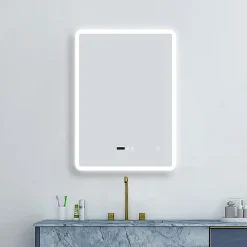 Toreno 700 X 500mm Portrait LED Illuminated Bluetooth Mirror Incl. Touch Sensor -Hudson Reed Sales mir011 d1n