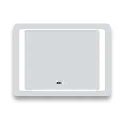 Toreno 800x600mm LED Illuminated Bathroom Mirror Inc. Anti-Fog & Touch Sensor -Hudson Reed Sales mir019 d1n