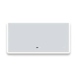 Toreno 1200 X 600mm Bluetooth LED Illuminated Mirror Inc. Anti-Fog, Shaver Socket & Touch Sensor -Hudson Reed Sales mir024 d1