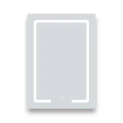 Toreno 500x700mm LED Illuminated Mirror Inc. Touch Sensor -Hudson Reed Sales mir034 d1n