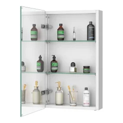 Toreno 500x700mm LED Illuminated Mirror Cabinet Inc. Motion Sensor 5 Toreno 500x700mm LED Illuminated Mirror Cabinet Inc. Motion Sensor -Hudson Reed Sales mir038 d1