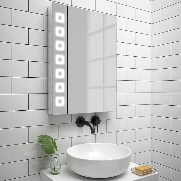 Toreno 500x700mm LED Illuminated Mirror Cabinet Inc. Motion Sensor 2 Toreno 500x700mm LED Illuminated Mirror Cabinet Inc. Motion Sensor - Image 2