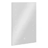 Toreno 400x600mm LED Illuminated Bathroom Mirror Incl. Touch Sensor