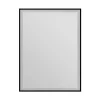 Heritage Bathroom Heritage Kingston Black 600 X 800mm Illuminated Rectangle Mirror With Demister Pad