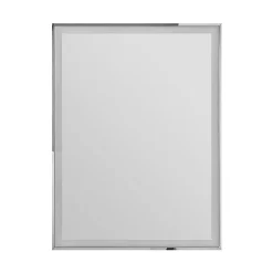 Heritage Bathroom Heritage Kingston Chrome 600 X 800mm Illuminated Rectangle Mirror With Demister Pad