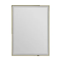 Heritage Bathroom Heritage Kingston Vintage Gold 400 X 800mm Illuminated Rectangle Mirror With Demister Pad