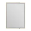 Heritage Bathroom Heritage Kingston Vintage Gold 600 X 800mm Illuminated Rectangle Mirror With Demister Pad