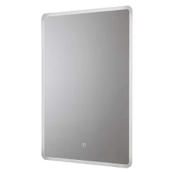 Croydex Chilcombe Hang N Lock Illuminated Mirror With Demister Pad 500 X 700mm