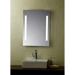 Croydex Henbury Hang N Lock Illuminated Mirror With Demister Pad 700 X 500mm -Hudson Reed Sales mm720300e d1
