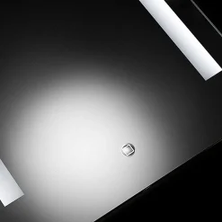 Croydex Henbury Hang N Lock Illuminated Mirror With Demister Pad 700 X 500mm -Hudson Reed Sales mm720300e d3