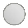 Heritage Bathroom Heritage Newick Chrome 800mm Illuminated Circular Mirror With Demister Pad