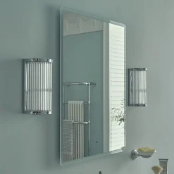 Heritage Bathroom Heritage Stanmer 600 X 800mm Illuminated Rectangle Mirror With Demister Pad -Hudson Reed Sales mstnf6080 d1