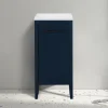 Victorian Plumbing Montrose Indigo Blue Laundry Unit With Matt Black Handle