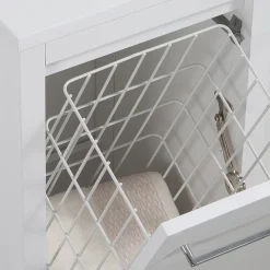 Victorian Plumbing Montrose White Laundry Unit With Chrome Handle 6 Victorian Plumbing Montrose White Laundry Unit With Chrome Handle -Hudson Reed Sales mtlamwcp d1