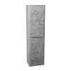Monza­­ Bathroom Monza Concrete Effect Tall Wall Hung Storage Unit - 1500mm High