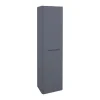 Monza­­ Bathroom Monza Matt Grey Tall Wall Hung Storage Unit - 1500mm High