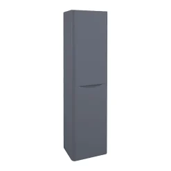 Monza­­ Bathroom Monza Matt Grey Tall Wall Hung Storage Unit - 1500mm High