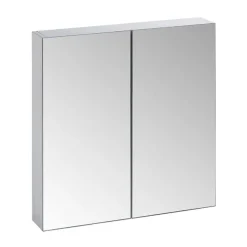 Tavistock Observe Double Door Mirror Cabinet - Gloss White
