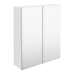 Hudson Reed 600mm White Gloss 50/50 Mirror Unit