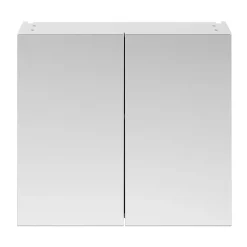 Klyn Bathroom Brooklyn 800mm Gloss White Bathroom Mirror Cabinet - 2 Door 7 Klyn Bathroom Brooklyn 800mm Gloss White Bathroom Mirror Cabinet - 2 Door -Hudson Reed Sales off119 d2