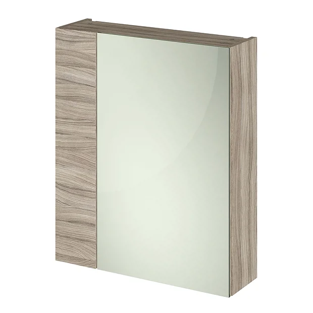 Hudson Reed 600mm Driftwood 75/25 Mirror Unit 1 Hudson Reed 600mm Driftwood 75/25 Mirror Unit