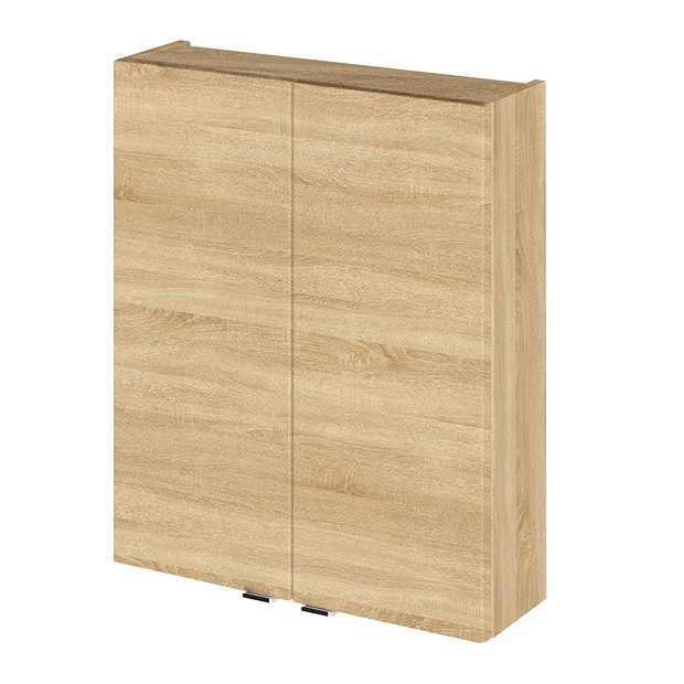 Hudson Reed Natural Oak 500mm Wall Unit 2 Hudson Reed Natural Oak 500mm Wall Unit - Image 2
