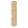 Hudson Reed 300x355mm Tall Natural Oak Full Depth Tower Unit