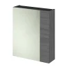 Hudson Reed 600mm Grey Avola 75/25 Mirror Unit