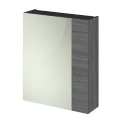 Hudson Reed 600mm Grey Avola 75/25 Mirror Unit
