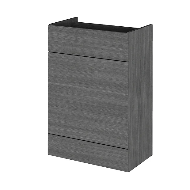 Hudson Reed 600 X 355mm Brown Grey Avola Full Depth WC Unit 1 Hudson Reed 600 X 355mm Brown Grey Avola Full Depth WC Unit