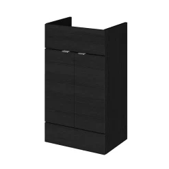 Hudson Reed 500x355mm Hacienda Black Full Depth Vanity Unit -Hudson Reed Sales off606n