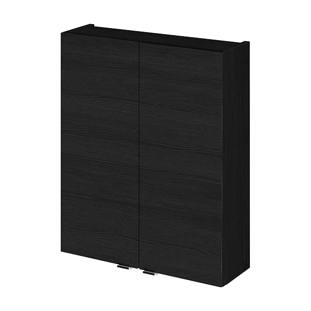 Hudson Reed Hacienda Black 500mm Wall Unit 2 Hudson Reed Hacienda Black 500mm Wall Unit - Image 2