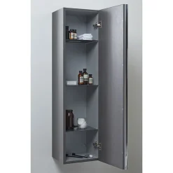 Roper Rhodes 320mm Mirrored Storage Unit - Gloss White -Hudson Reed Sales purcmir12w d1