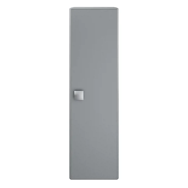 Hudson Reed Sarenna 350mm Wall Hung Tall Unit - Dove Grey 1 Hudson Reed Sarenna 350mm Wall Hung Tall Unit - Dove Grey