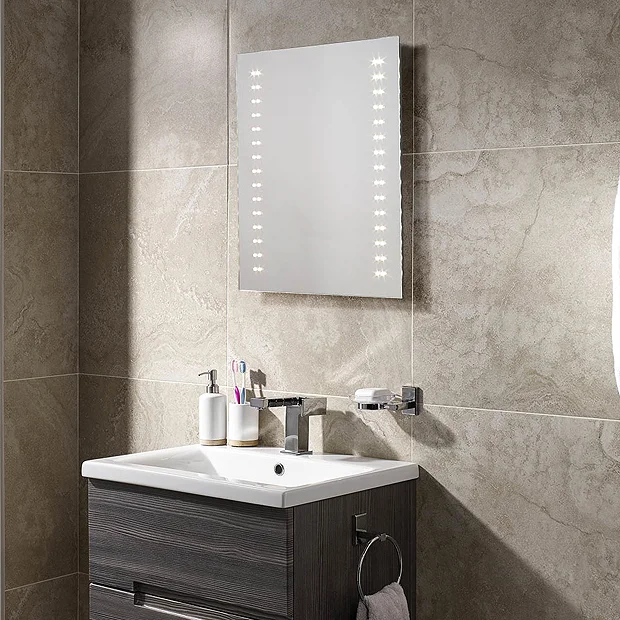 Sensio Furniture Lighting Solution Sensio Skye LED Mirror With Demister Pad 1 Sensio Furniture Lighting Solution Sensio Skye LED Mirror With Demister Pad