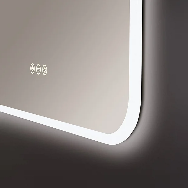 Crosswater Svelte 600 X 600mm Illuminated Mirror 4 Crosswater Svelte 600 X 600mm Illuminated Mirror - Image 4