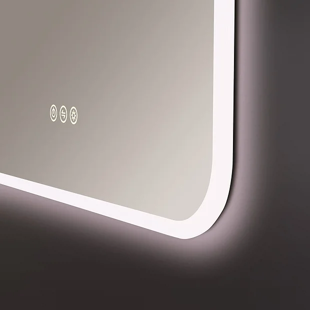 Crosswater Svelte 600 X 600mm Illuminated Mirror 5 Crosswater Svelte 600 X 600mm Illuminated Mirror - Image 5