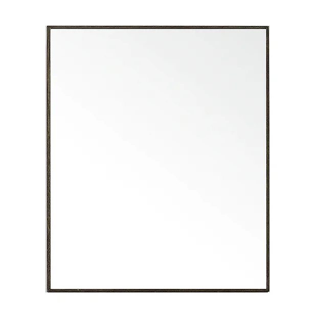 Victorian Plumbing 550mm Slimline Mirror Cabinet Dark Oak 1 Victorian Plumbing 550mm Slimline Mirror Cabinet Dark Oak