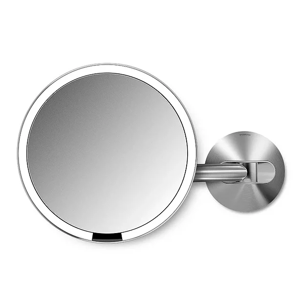 Simplehuman Wall Mounted 20cm Cosmetic Sensor Mirror 3 Simplehuman Wall Mounted 20cm Cosmetic Sensor Mirror - Image 3