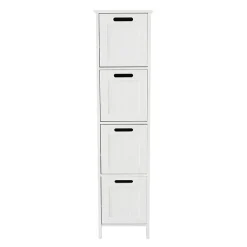 Victorian Plumbing Tongue And Groove 4 Drawer Bathroom Storage Unit - White 9 Victorian Plumbing Tongue And Groove 4 Drawer Bathroom Storage Unit - White -Hudson Reed Sales tg219md3
