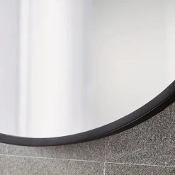 Arezzo Matt Black 500 X 800mm Capsule Mirror -Hudson Reed Sales ven58cmb d2